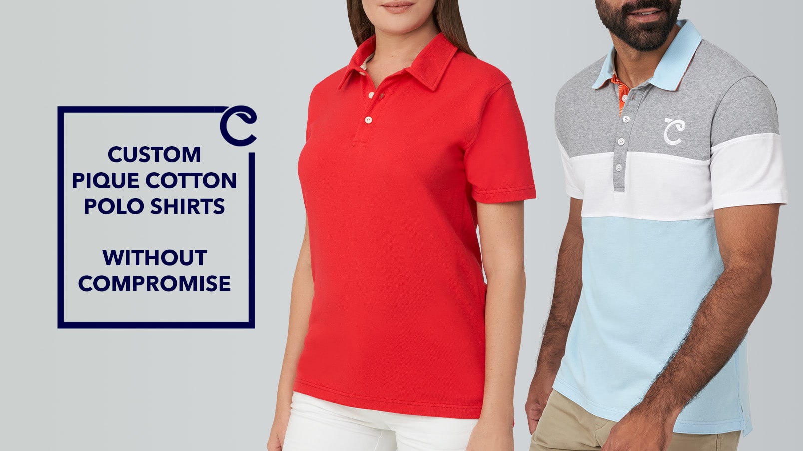 Custom Clothing Made Easy with Unique Polo Shirts CLIFTON